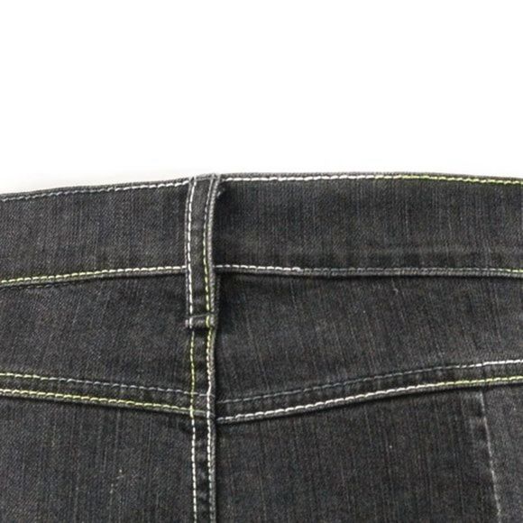 MISSONI SPORT Grey Stretch Wide Leg Jeans Size 28 - Picture 7 of 7